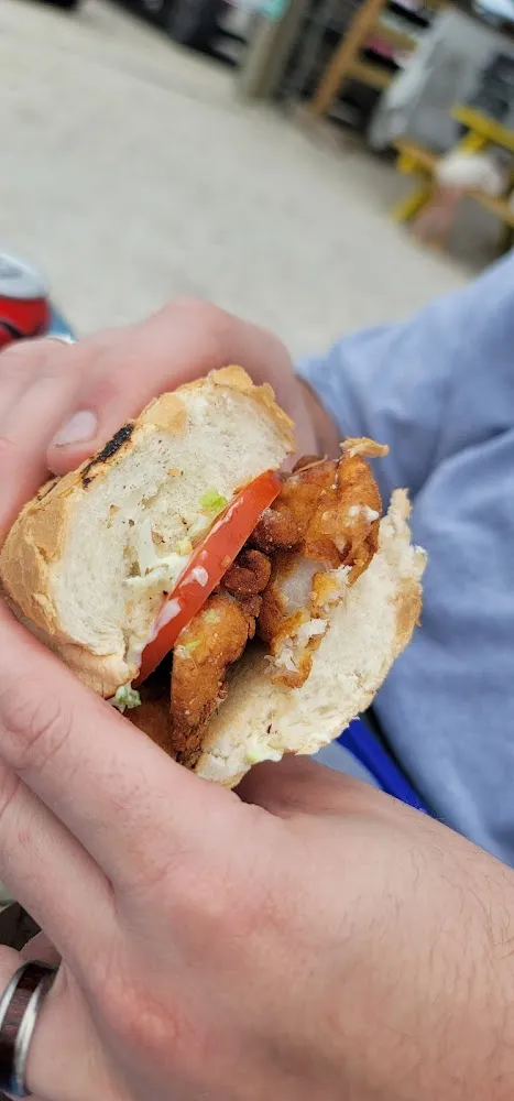 Grouper Cheek PO Boy