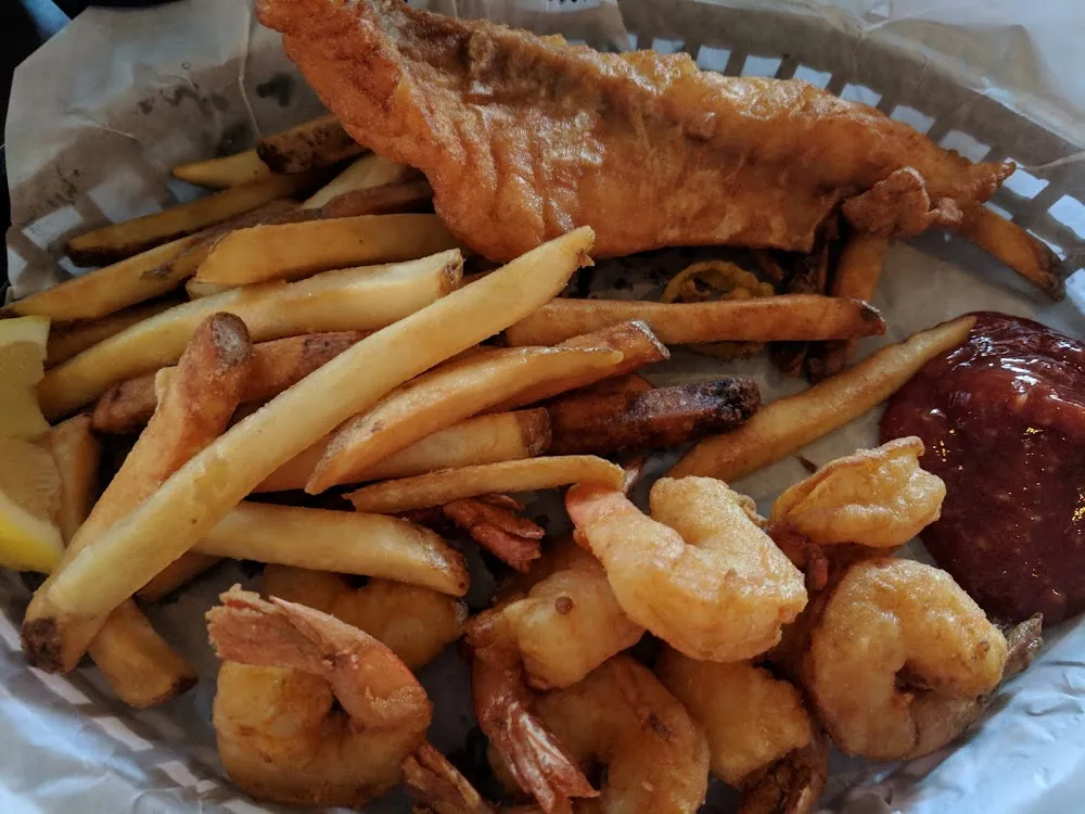 Shrimp and Grouper Basket